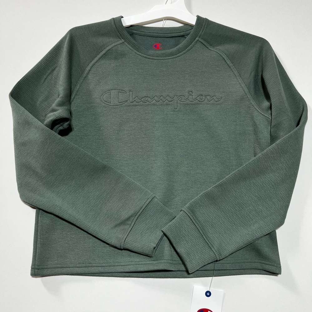 NWT Champion Girl's Sweatshirt in Forest Green XL(16)